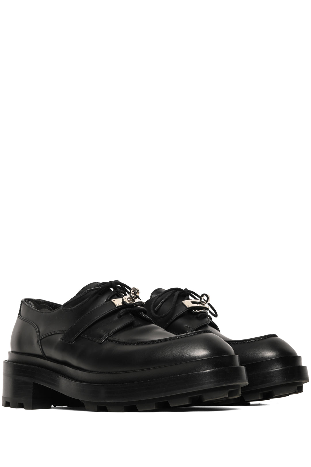 Hermes Mens Shoe Size 41.5 Loyal Derby Shoes