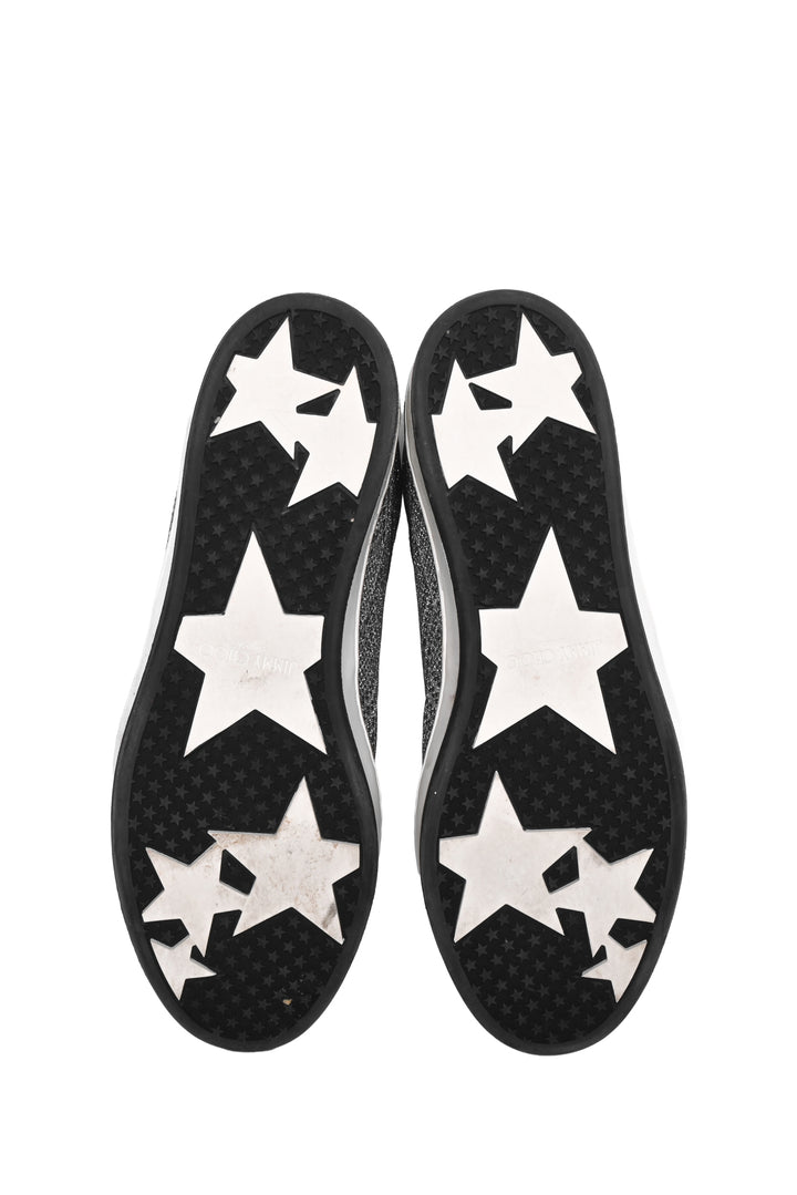 Jimmy Choo Size 36 Miami Glitter Sneaker