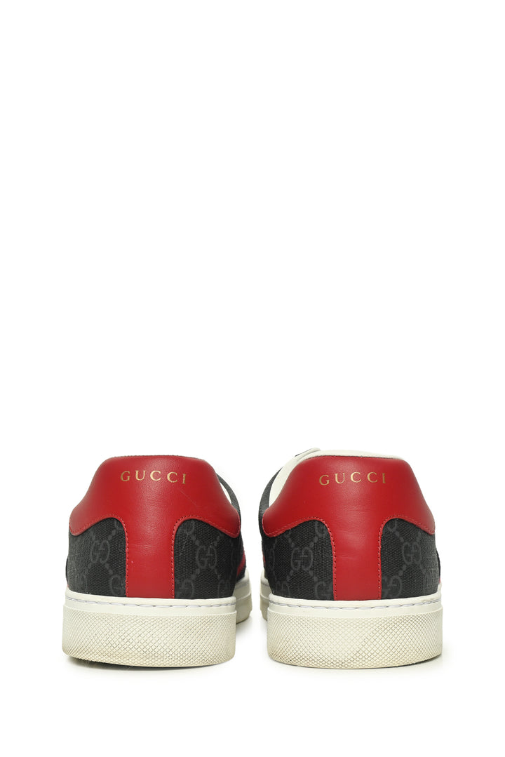 Mens Shoe Size 11 Gucci Men's GG Supreme Coated Canvas Web Ace Sneakers