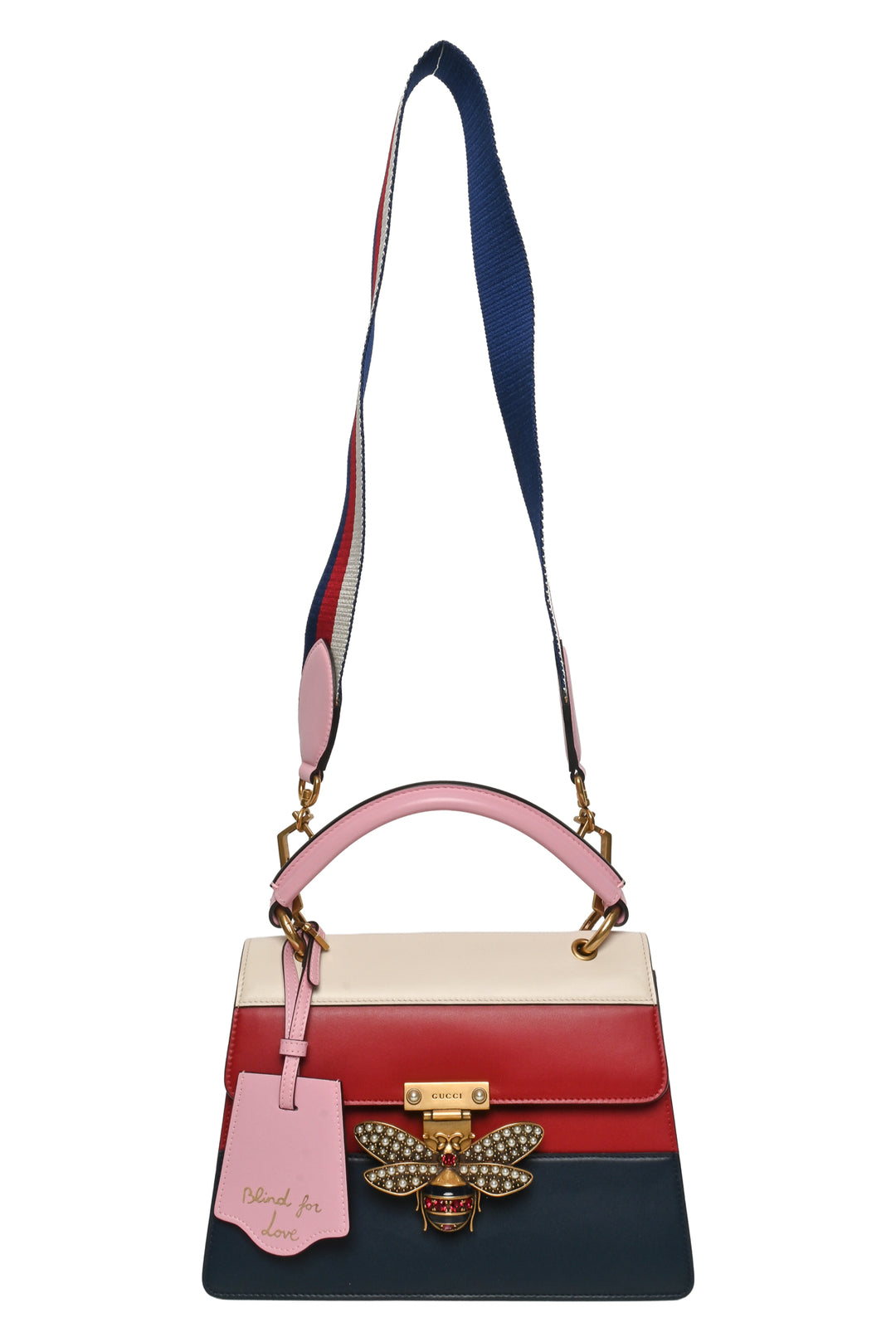 Gucci Sylvie Web Small Queen Margaret Top Handle Bag