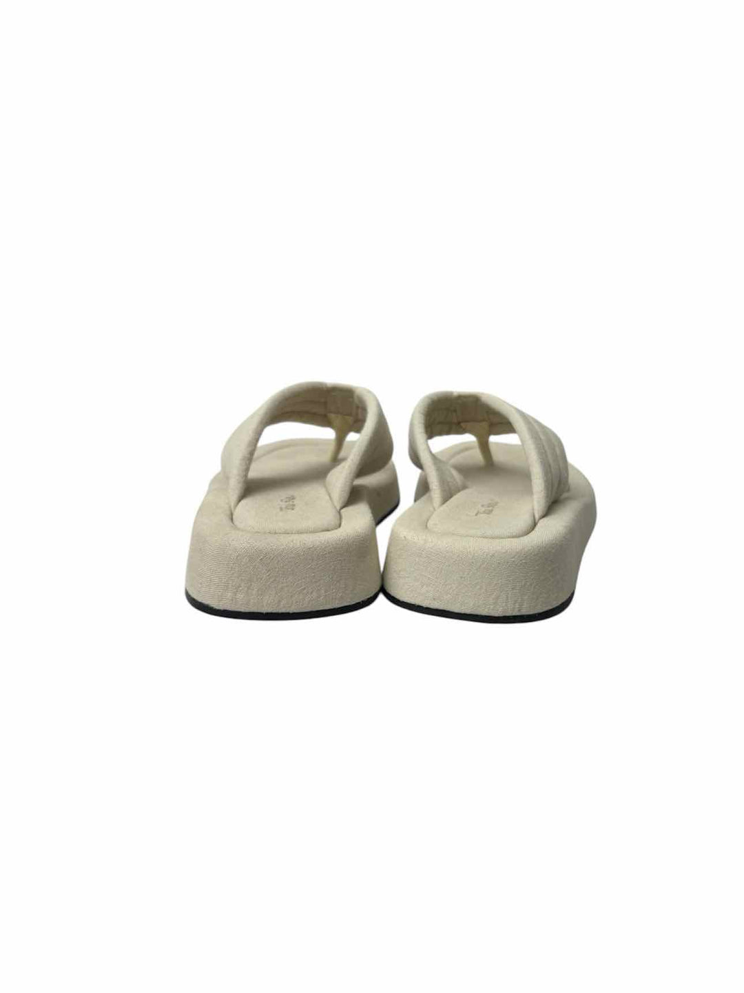 The Row Size 37.5 Ginza Canvas Thong Sandals