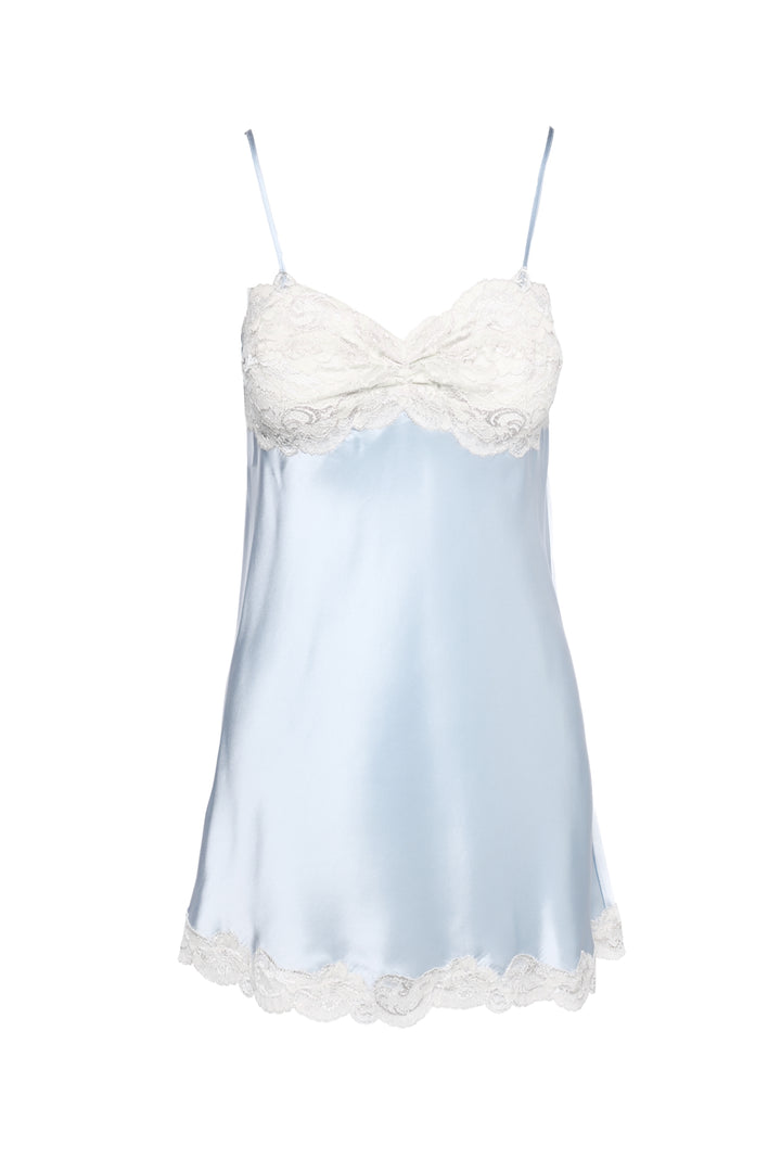Christine Lace & Silk Slip Dress