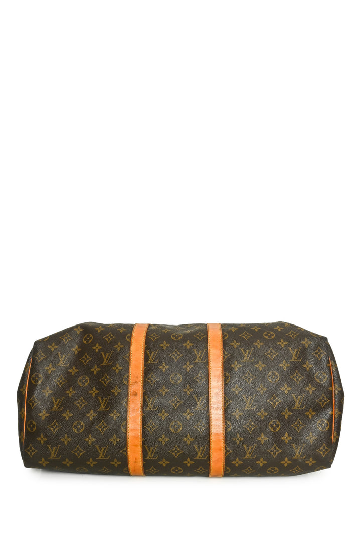 Louis Vuitton Monogram Canvas Keepall 50 Duffle Bag