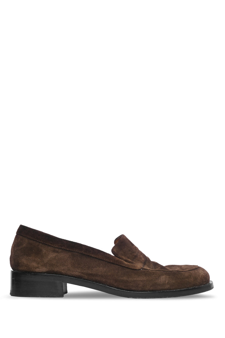 The Row Size 37 Suede Loafers