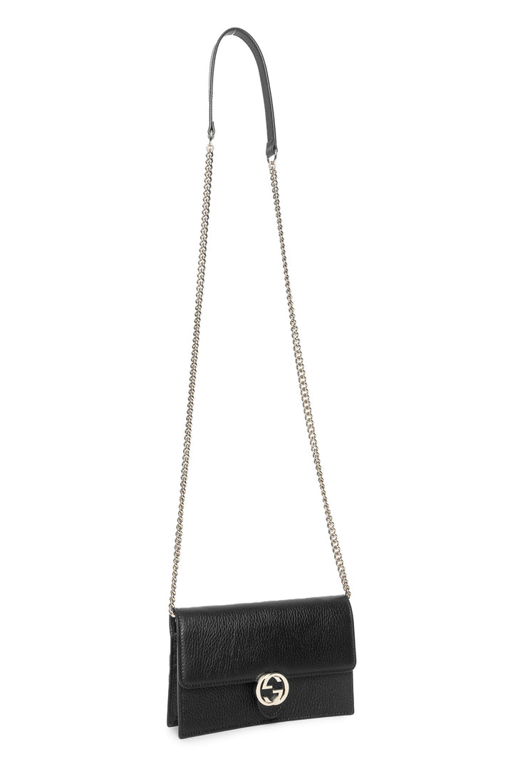 Gucci Interlocking G Dollar Wallet On Chain Crossbody