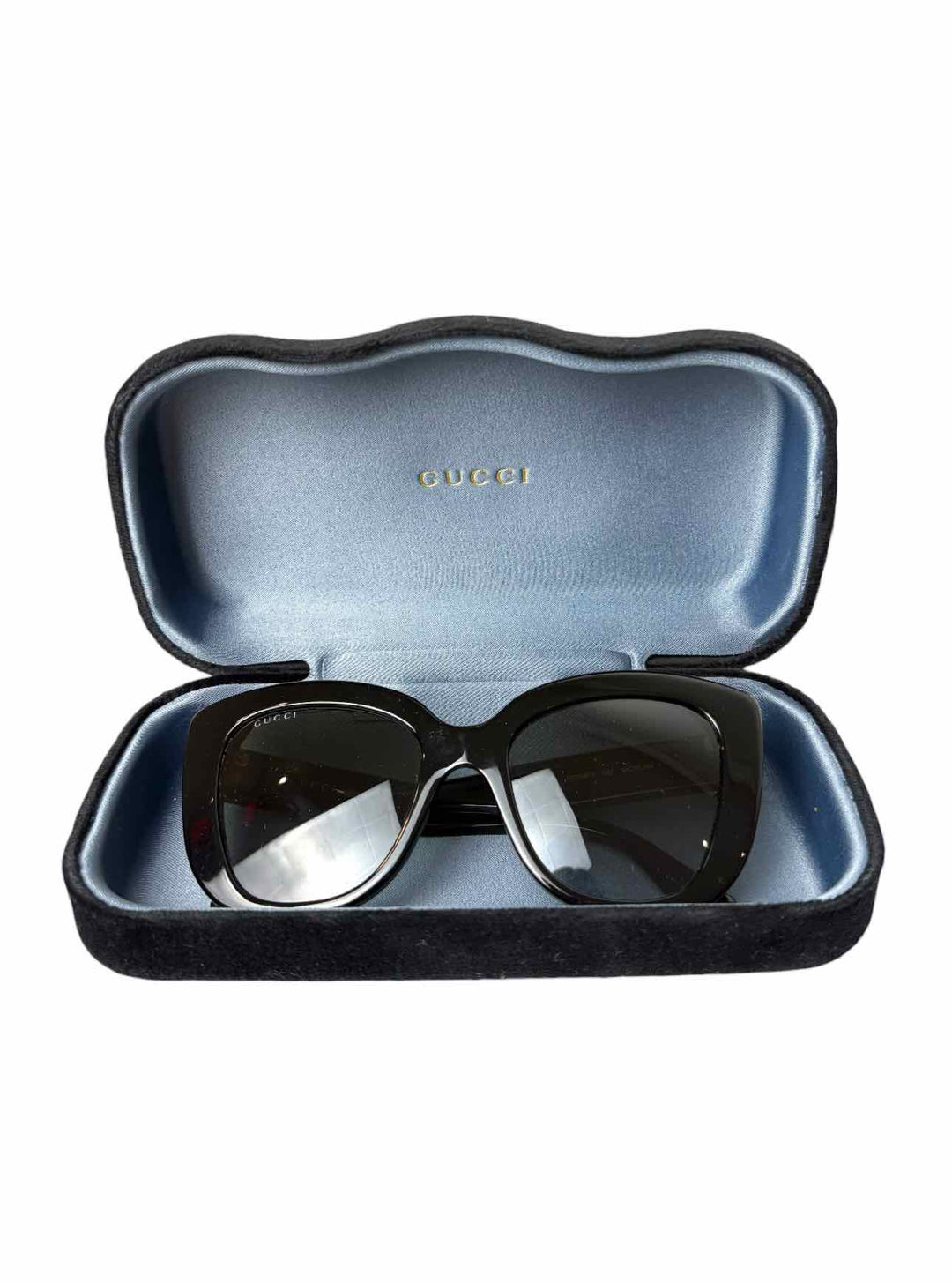 Gucci Size Oversized Logo Sunglasses Eyewear