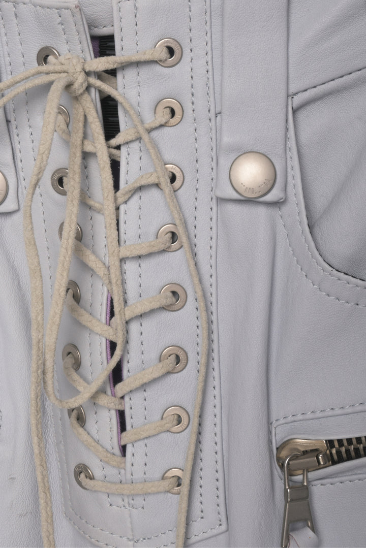 Unravel Project Size 25 Leather Lace Up Pants