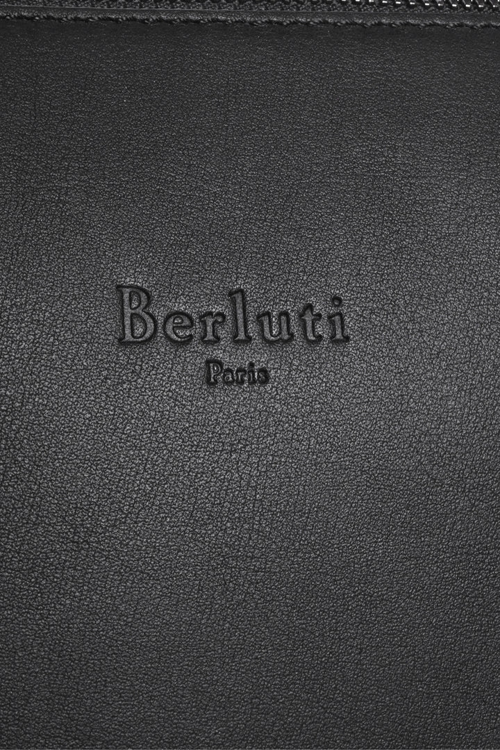 Berluti Men's Perspective Scritto Leather Briefcase