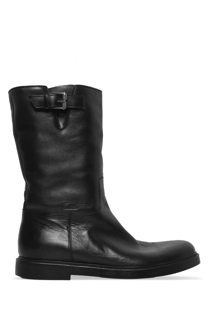 Mens Shoe Size 9.5 Gucci Men's Tom Ford Era Fur-Lined Rider Boots