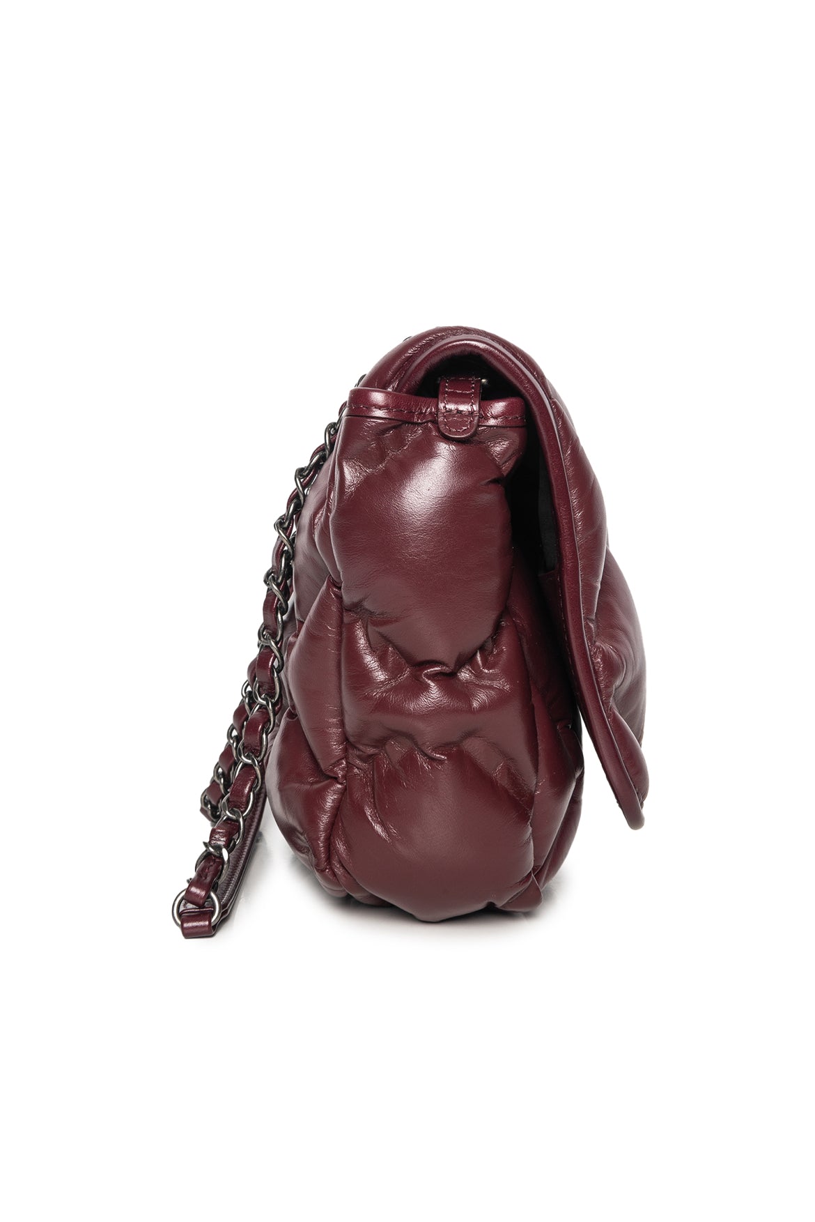 Chanel Quilted Jumbo Chesterfield Flap Bag - Luxury Used Designer