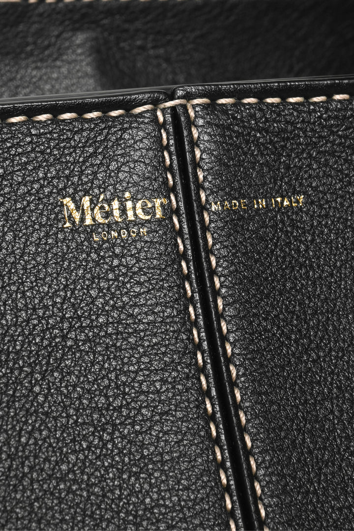 Metier Calf Leather Market Weekend Tote