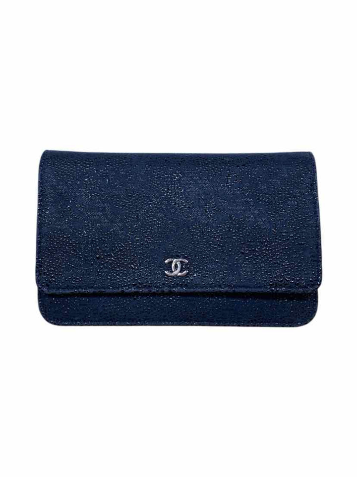 Chanel Lace Overlay Wallet on Chain