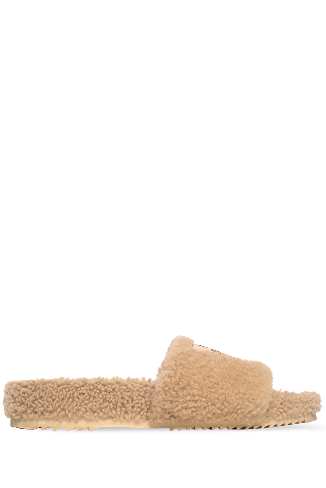 Gucci x North Face Size 38 Shearling Slides