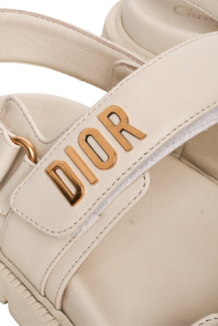 Dior Size 38 Dioract Sandals