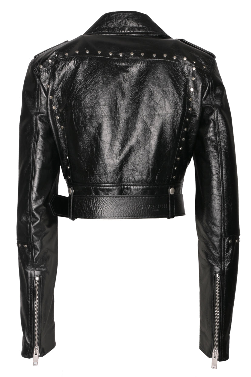 Givenchy Size 38 Studded Biker Jacket