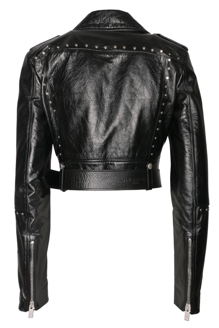 Givenchy Size 38 Studded Biker Jacket