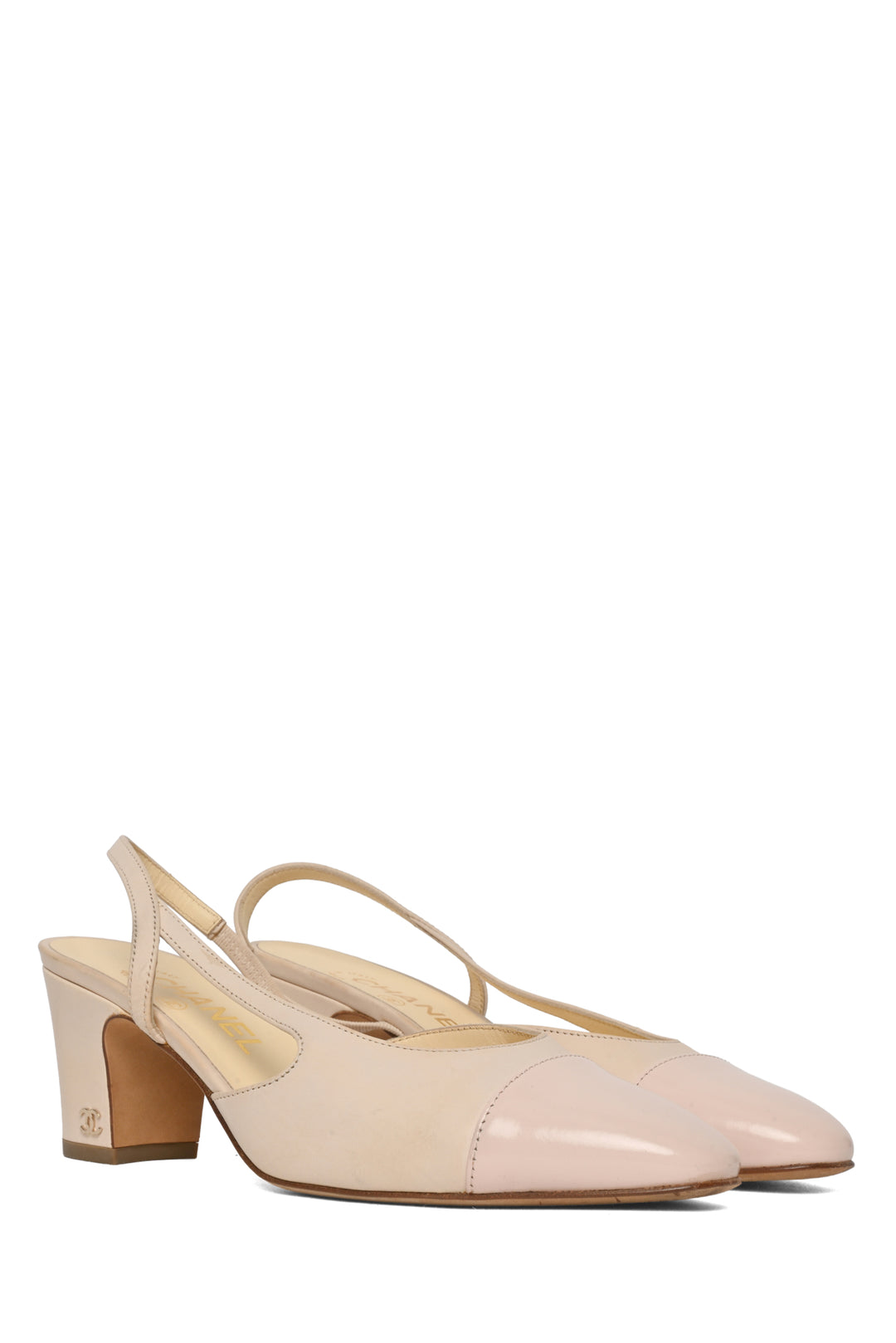 Chanel Size 37 Slingback Pumps