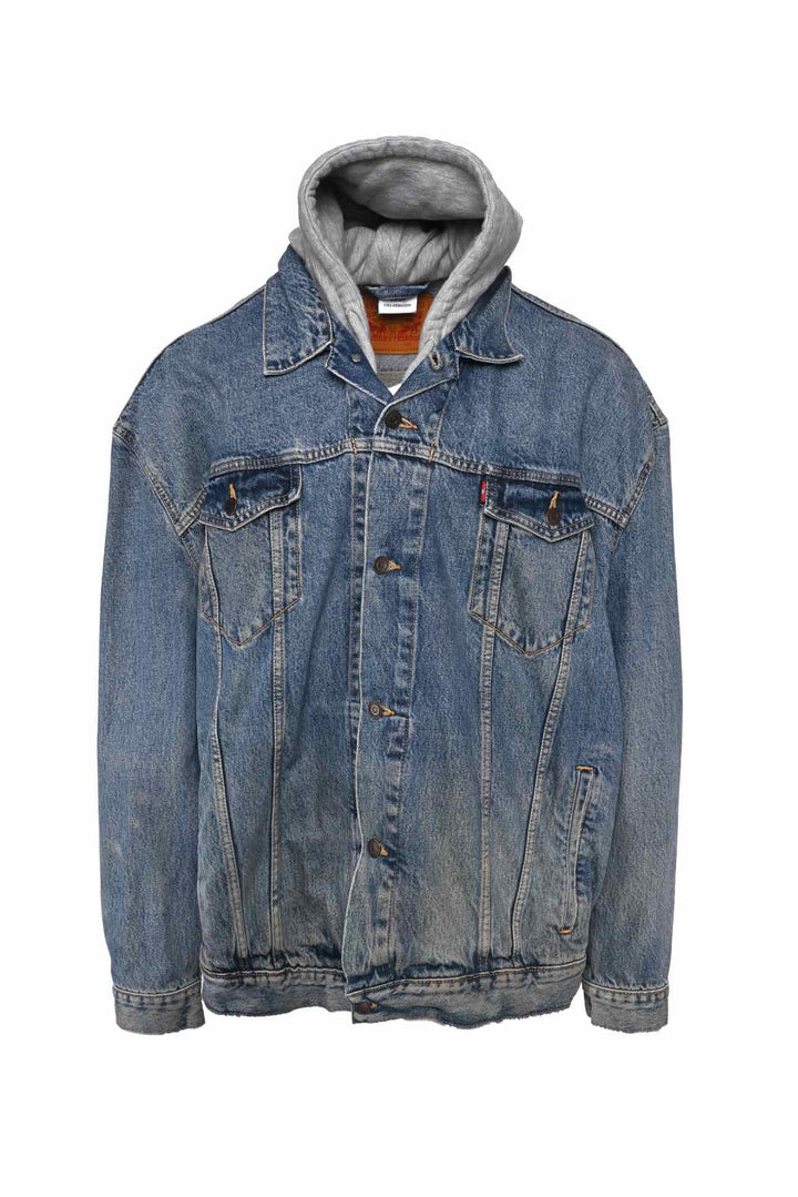 VETEMENTS x Levi's Size S Men's Hooded Denim Jacket