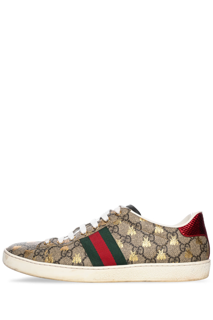 Gucci Size 39.5 Ace Bee GG Supreme Sneaker