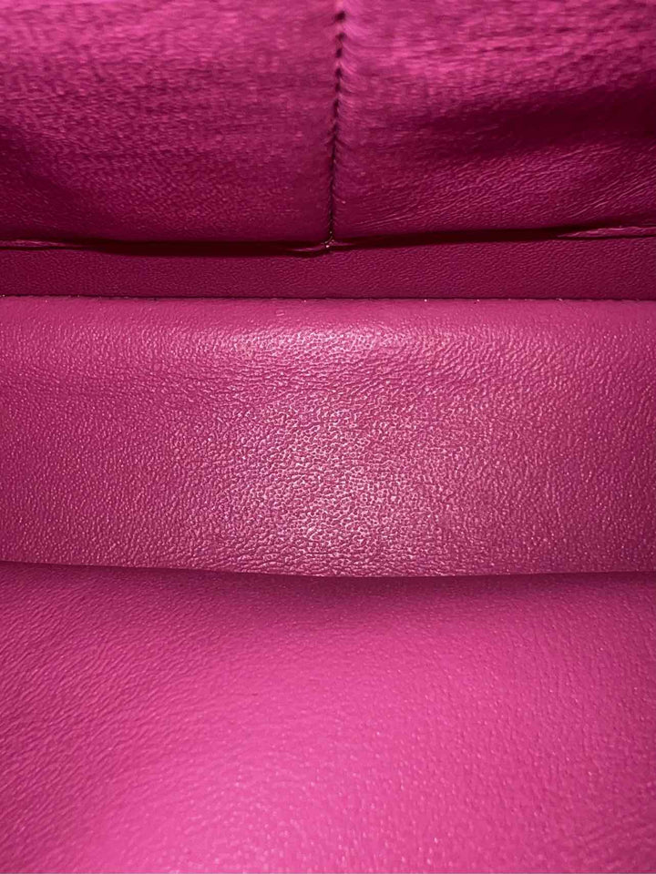 Chanel Calfskin Chevron Quilted Medium Double Flap
