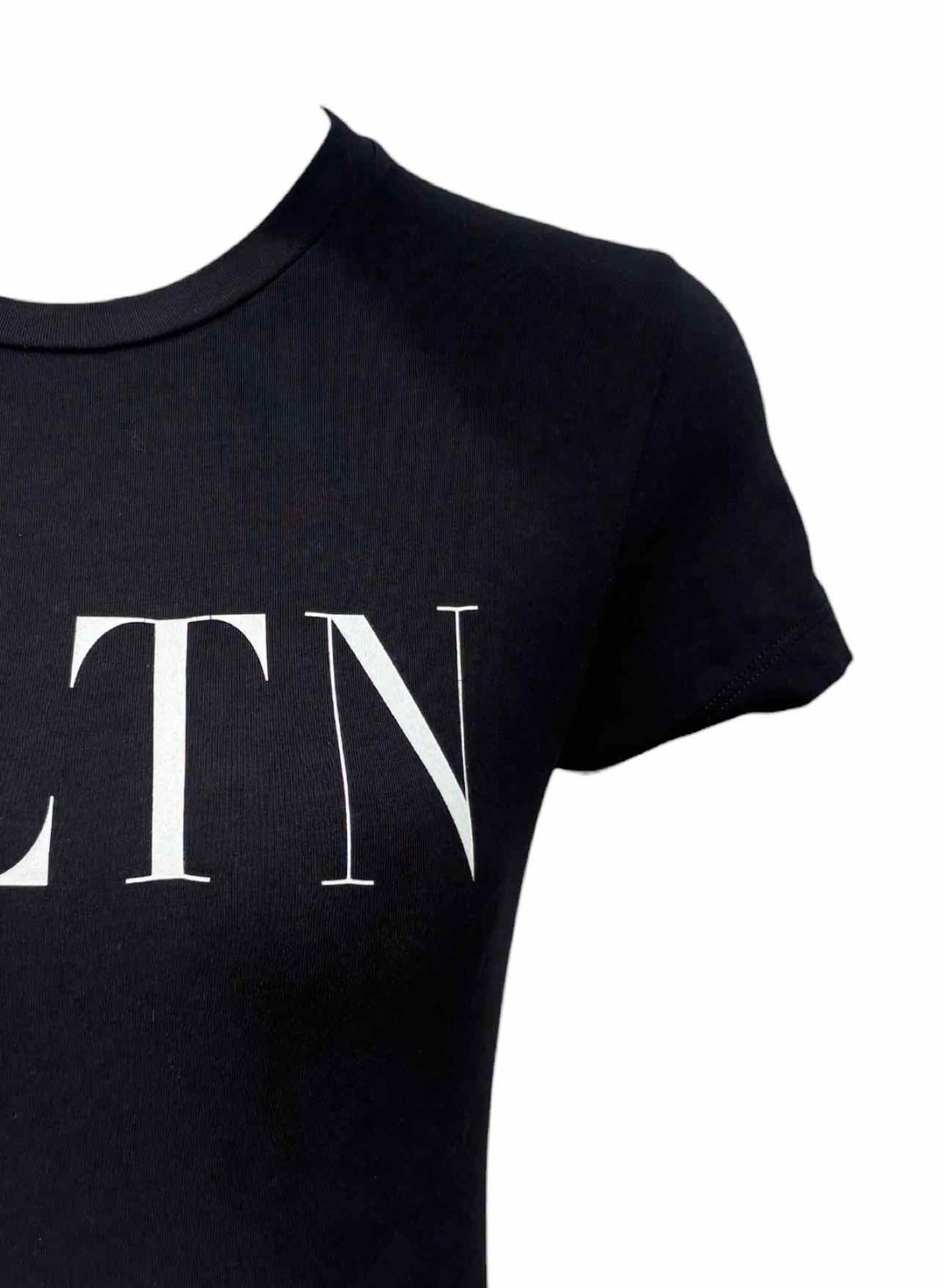 Valentino Size S Cotton Logo  Bodysuit