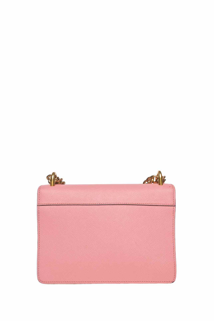 Prada Saffiano Lux Chain Shoulder Bag