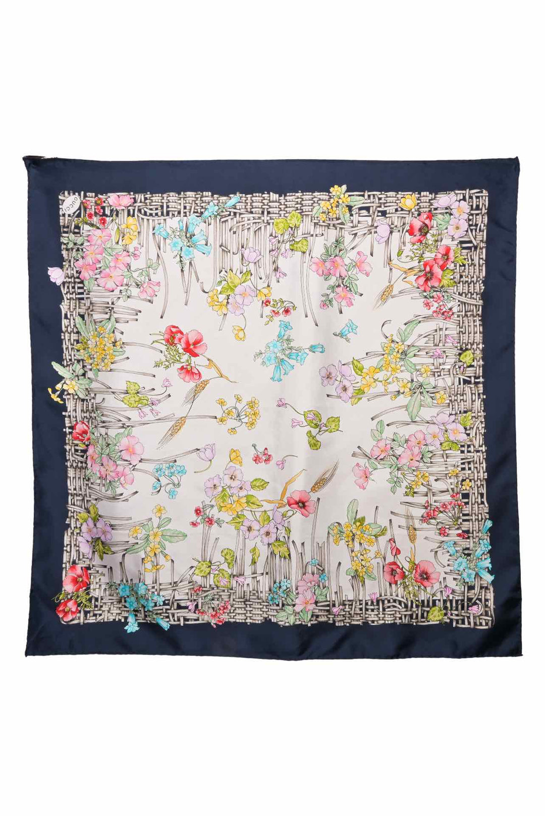 Gucci Vintage Silk Scarf