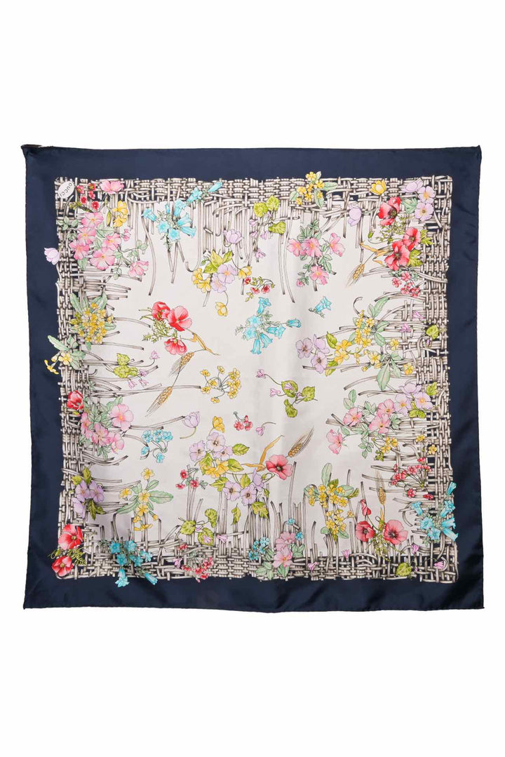 Gucci Vintage Silk Scarf