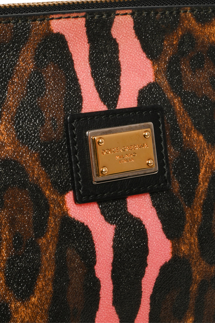 Dolce & Gabbana Leopard Print Tote