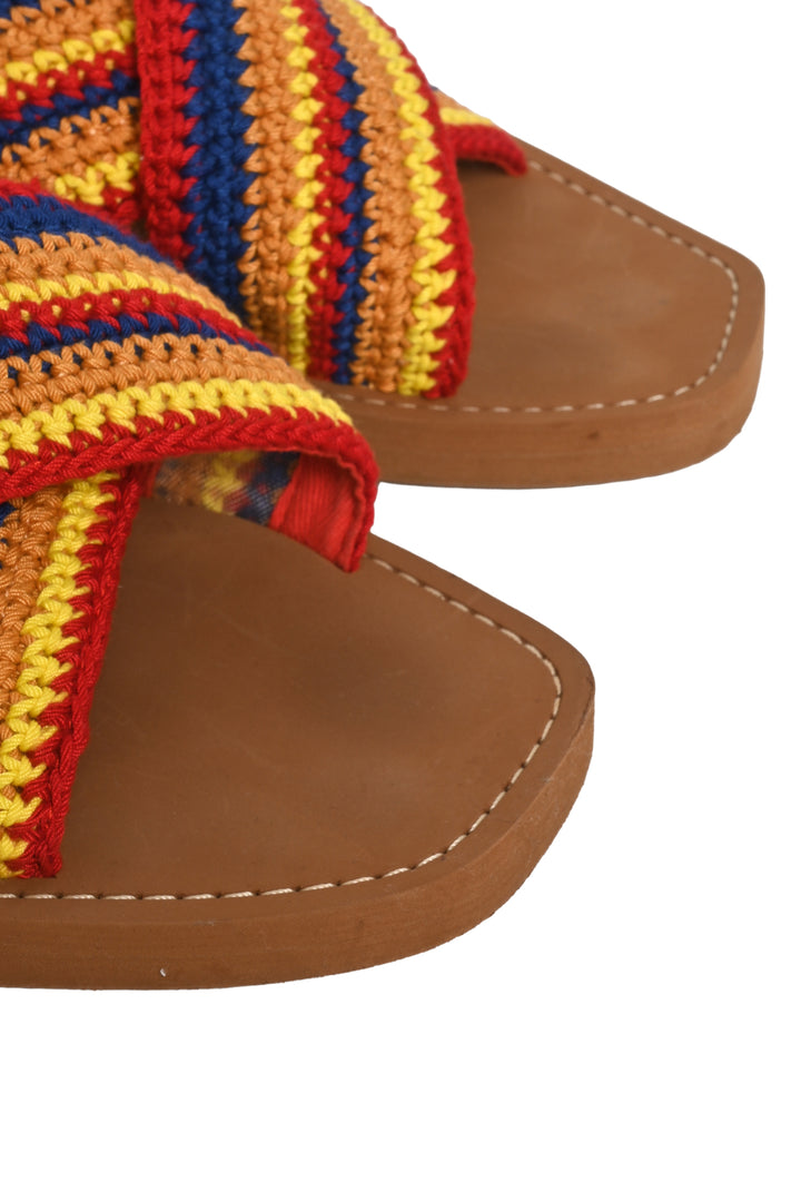 Chloe Size 40 Woody Crochet Sandal