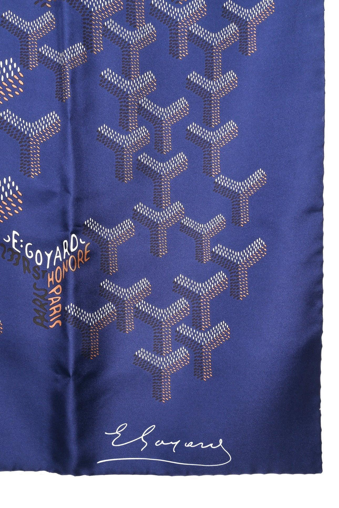 Goyard No 1 Goyardine Silk Scarf