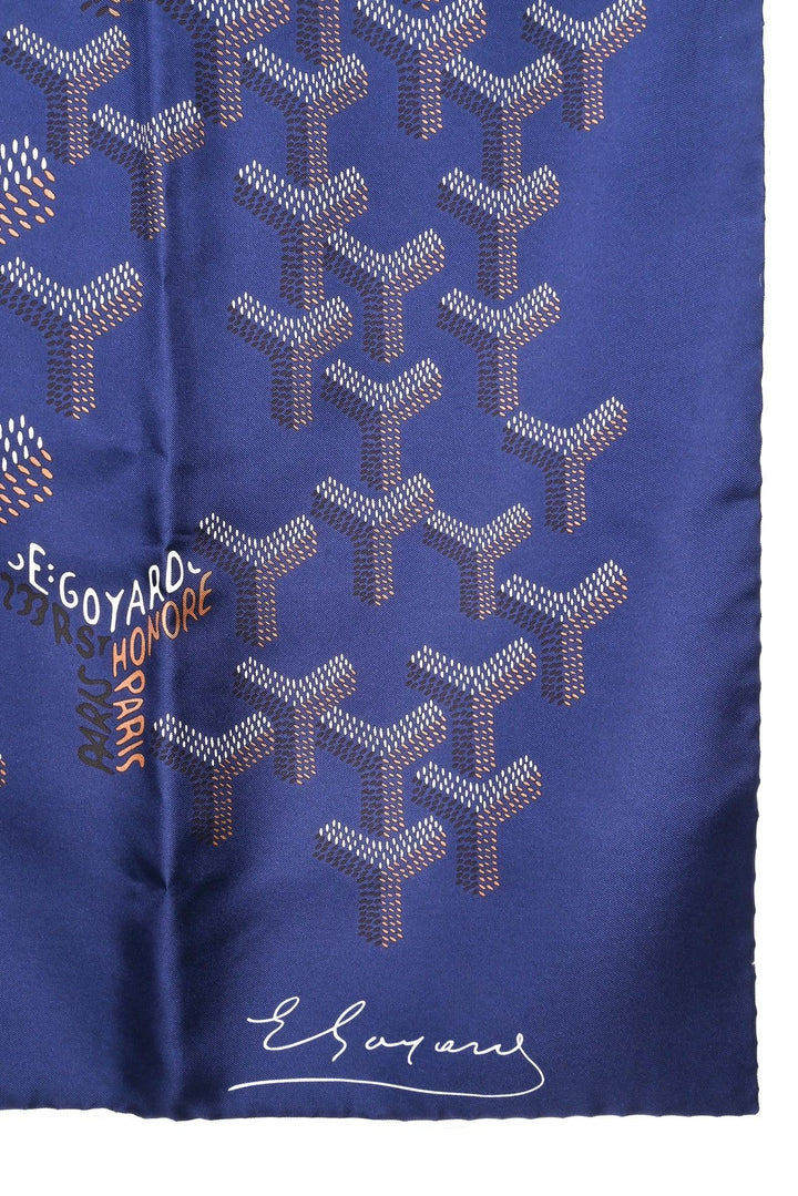 Goyard No 1 Goyardine Silk Scarf