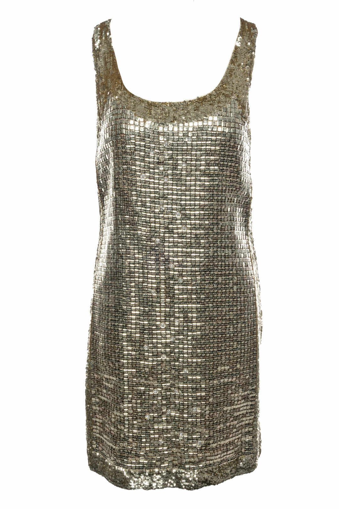 Blumarine Size S/M Sequin Embellished Sleeveless Dress