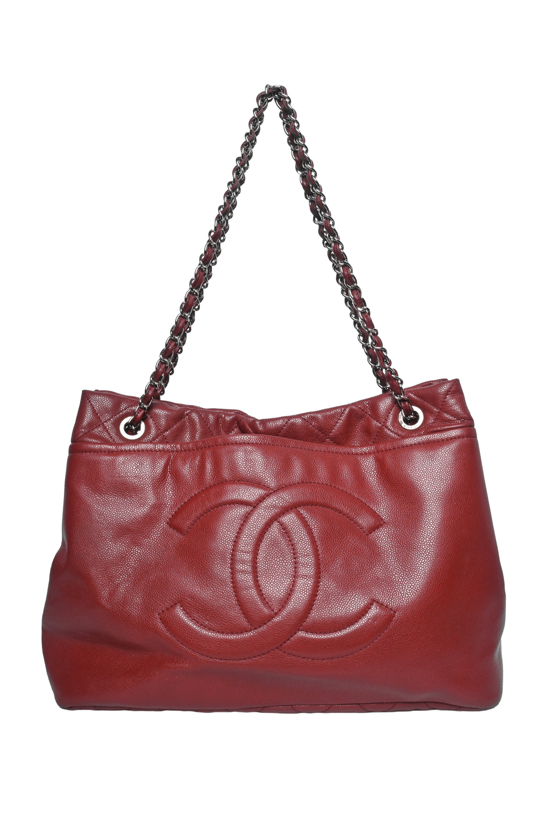 Chanel 2009-2010 Caviar Timeless CC Soft Tote