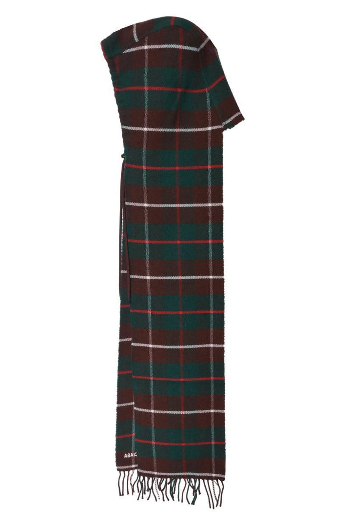 Balenciaga Check Hooded Scarf