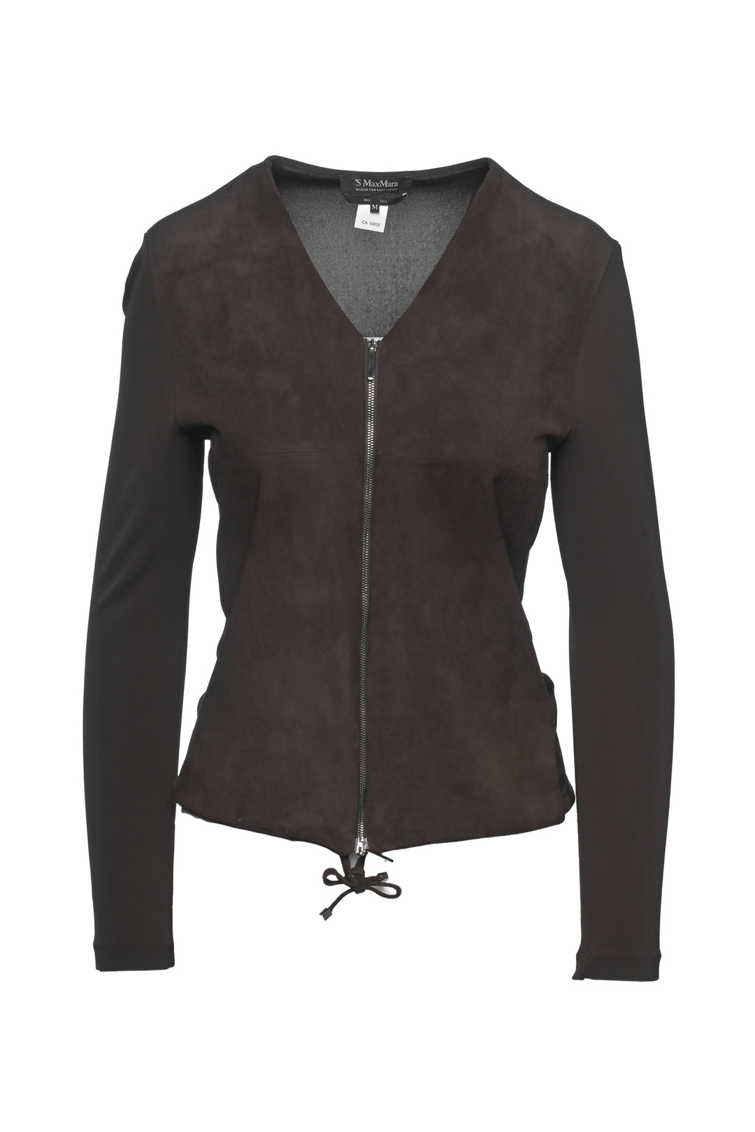 'S Max Mara Size M Suede & Mesh Jacket
