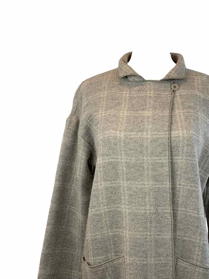 Eileen Fisher Size M Unlined Wool Blend Jacket