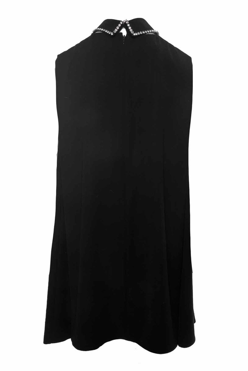 MCQ Size 46 2016 Crystal Long Collar Dress