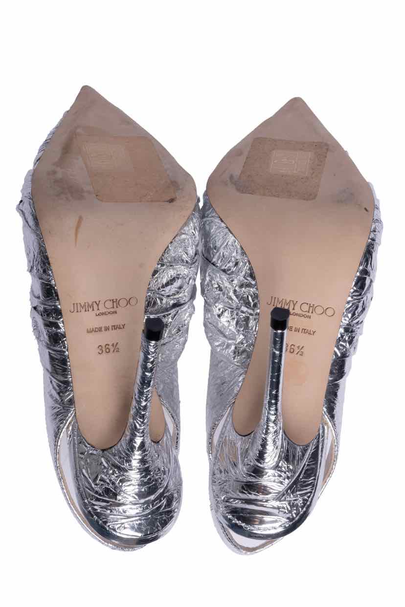 Jimmy Choo Size 36.5 Annabell 100 Slingback Pumps