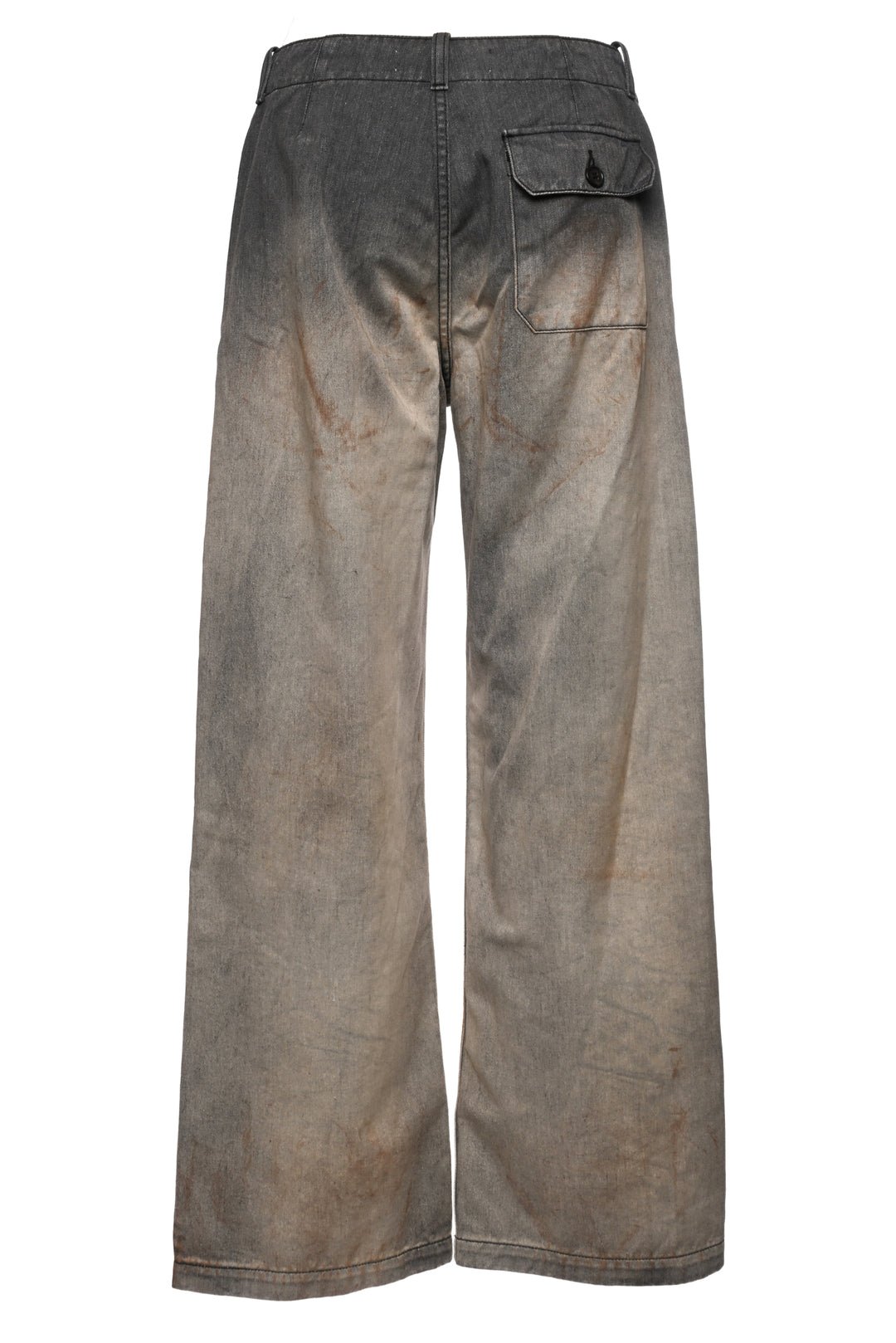 Our Legacy Size 34 Rig Distressed Faded Wide Leg Pants