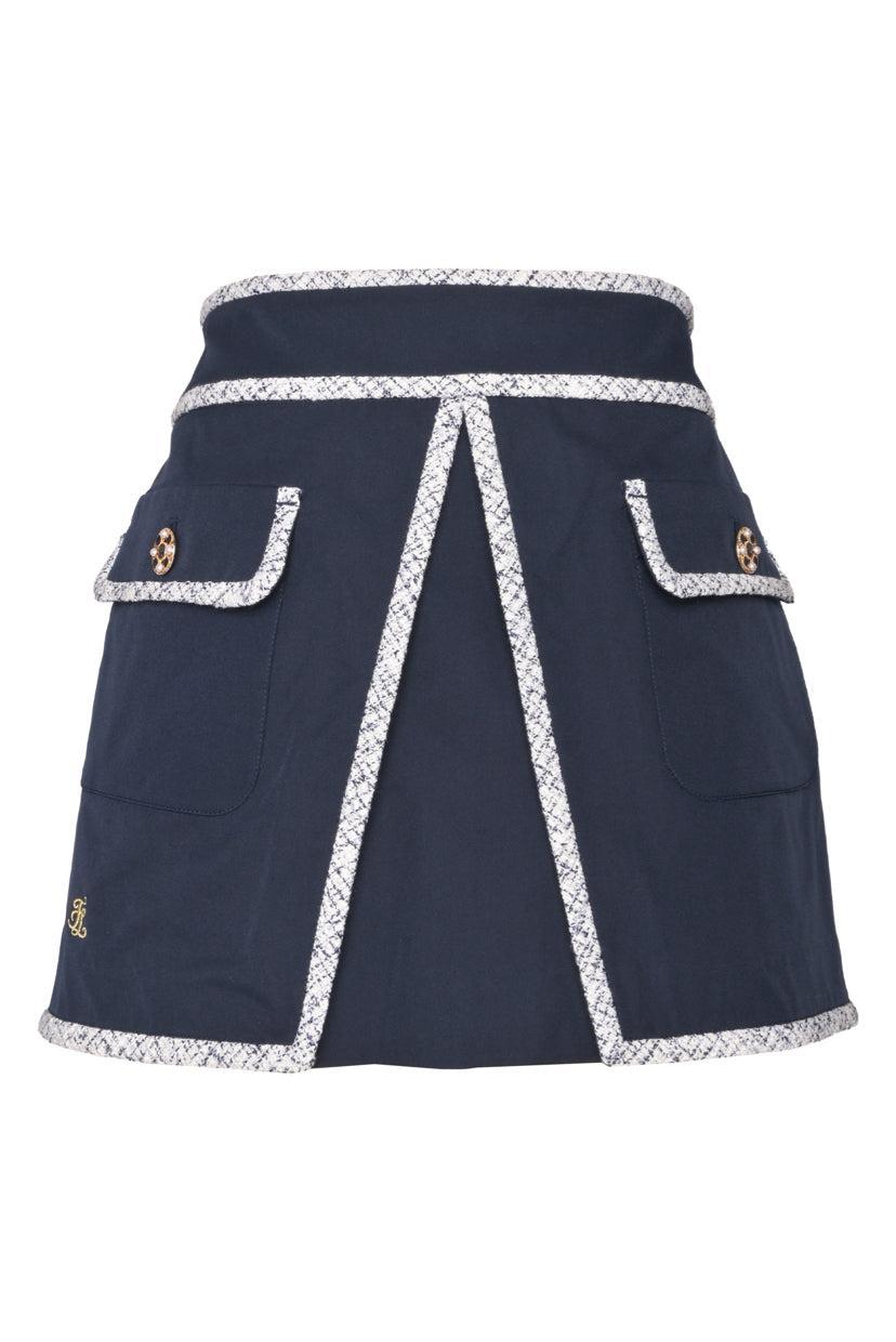 Fair Lady Size S Tweed Tape A-line Skort