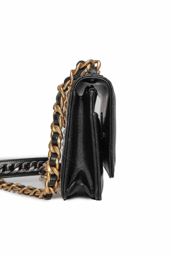 Chanel 2021 Lambskin Wallet on Chain 19 Crossbody