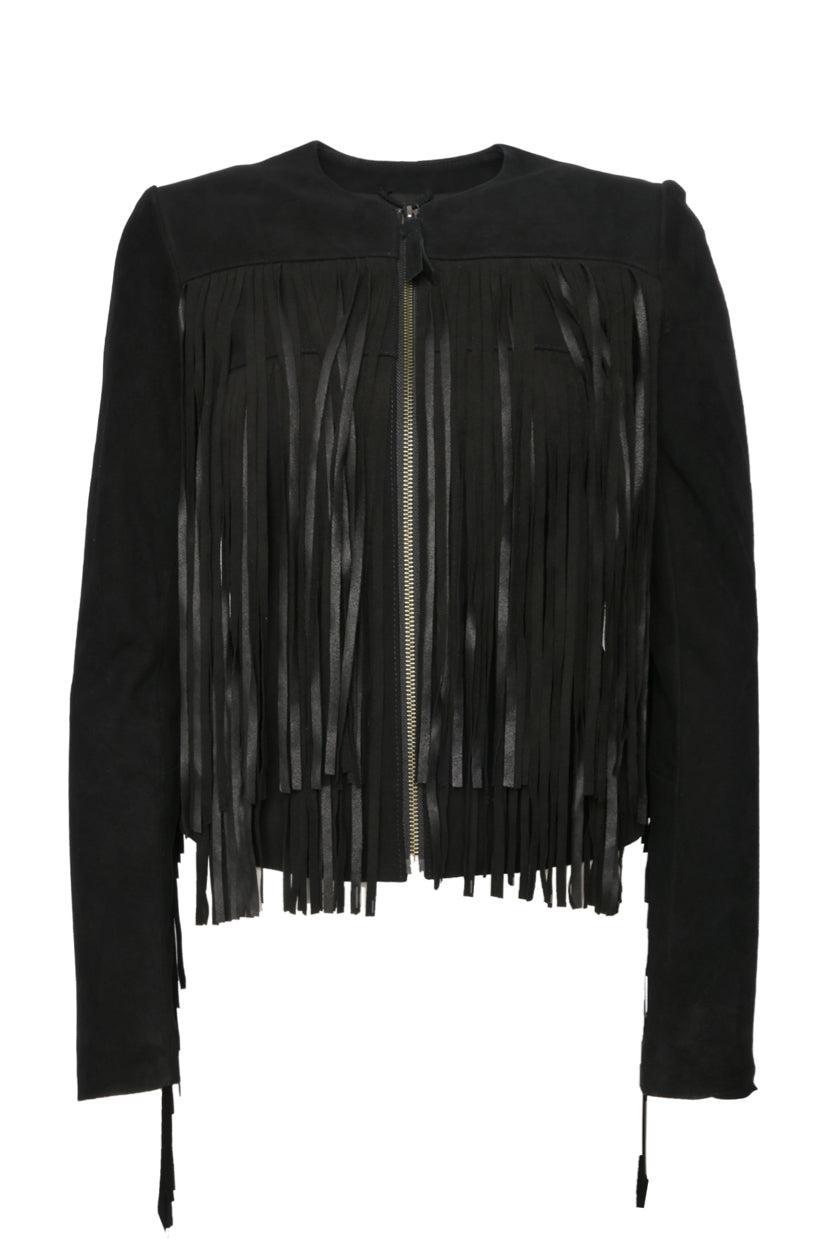 Mackage Size XS Denna Suede Fringe Jacket