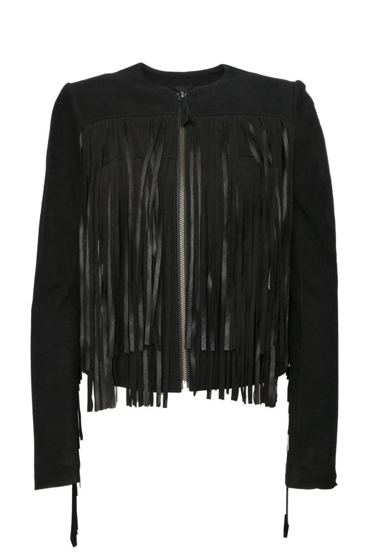 Mackage Size XS Denna Suede Fringe Jacket