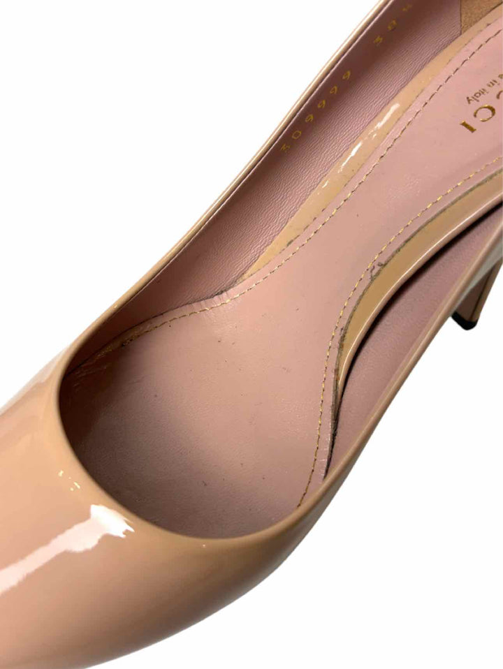 Gucci Patent Leather Platform Size 38.5 Pumps
