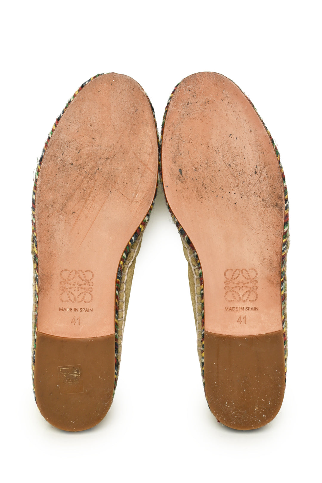 Loewe Size 41 Multicolor Sole Espadrilles