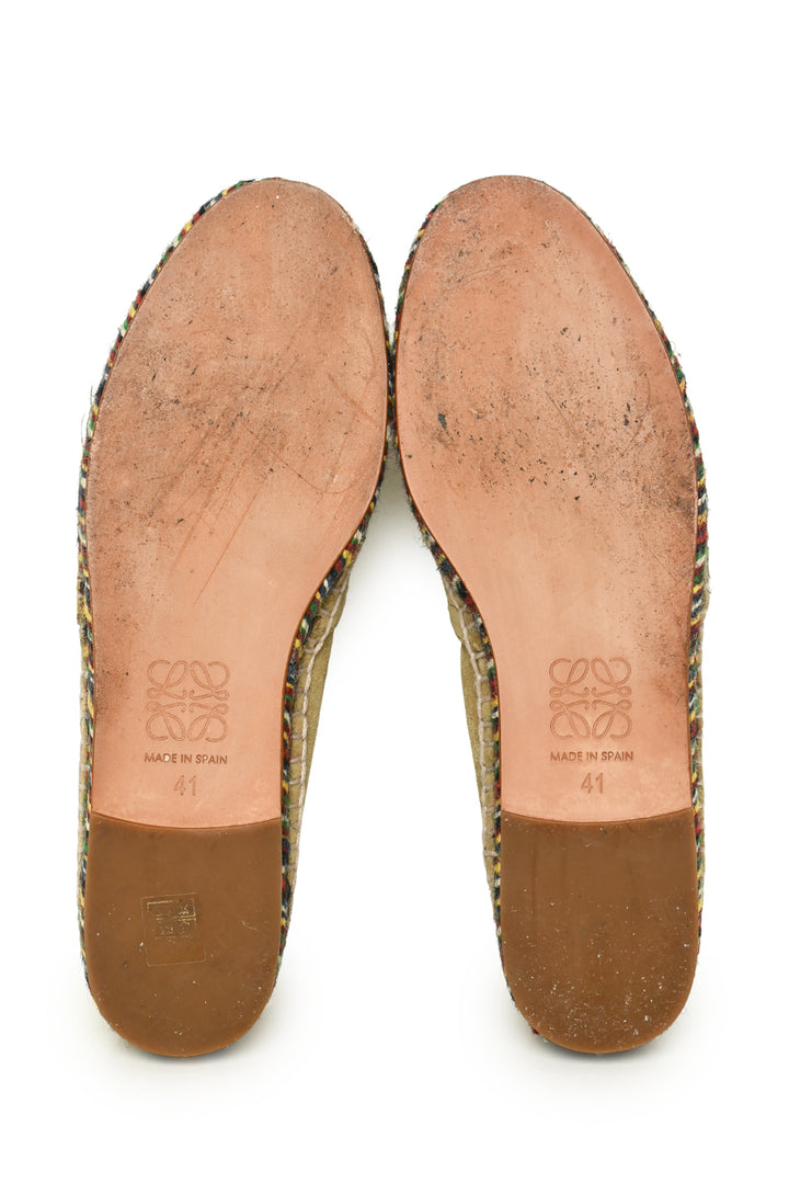 Loewe Size 41 Multicolor Sole Espadrilles