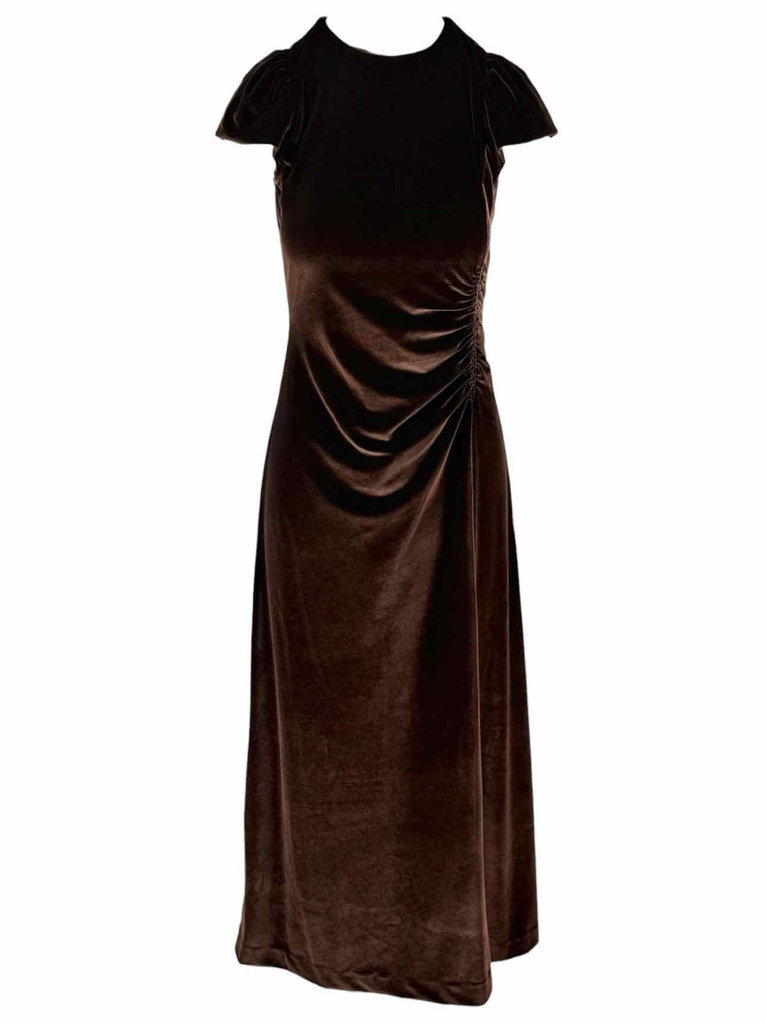 ME+EM Size 4 Velvet Maxi Dress