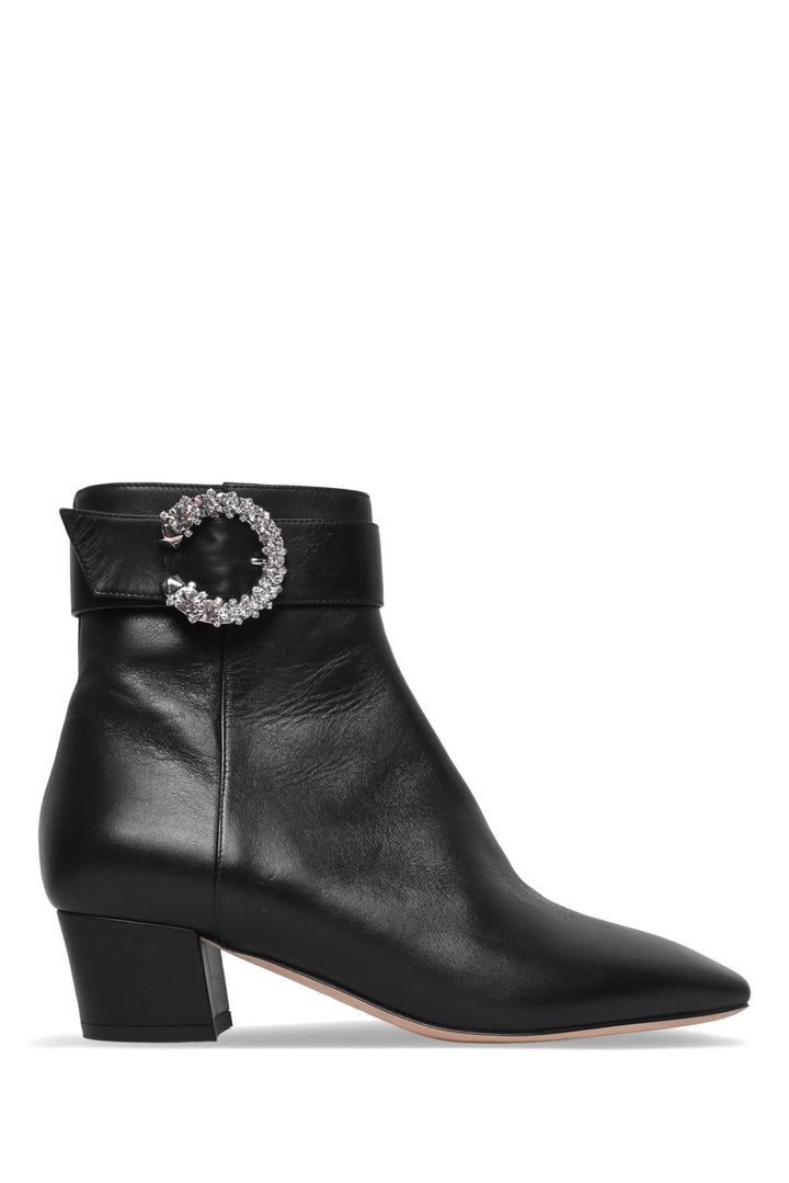 Jimmy Choo Size 36 Myan 45 Leather Heeled Ankle Boots