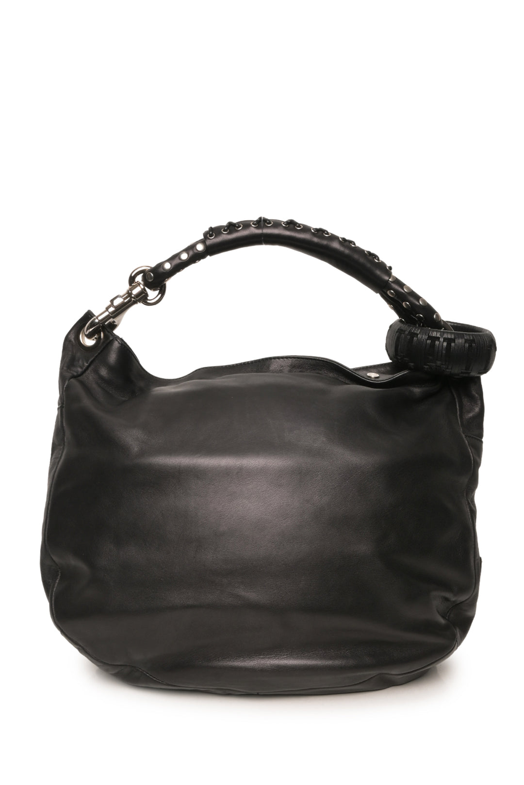 Jimmy Choo Fringe Sky Studded Hobo Bag